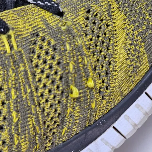 Nike Free Chukka Flyknit Yellow Black Gold Men's Shoes Size 10 639700-300