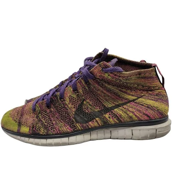 Nike Free Flyknit Chukka Grand Purple Running Shoe