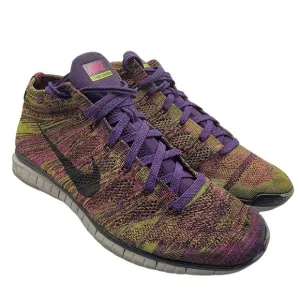 Nike Free Flyknit Chukka Grand Purple Running Shoe