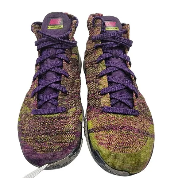 Nike Free Flyknit Chukka Grand Purple Running Shoe