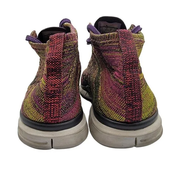 Nike Free Flyknit Chukka Grand Purple Running Shoe