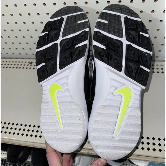 Nike Free Golf NN Mens Spikeless Golf Shoes Size 10 Black Volt Gray FN0332-001