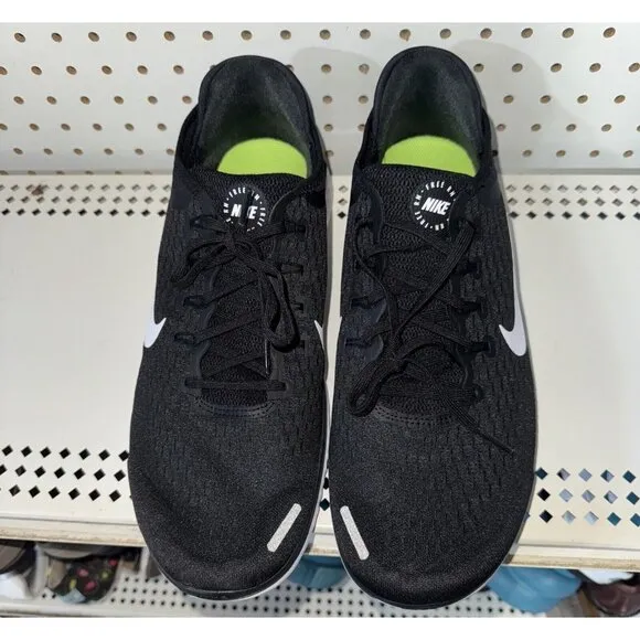 Nike Free RN 2018 Mens Athletic Running Shoes Size 14 Black White 942836-001