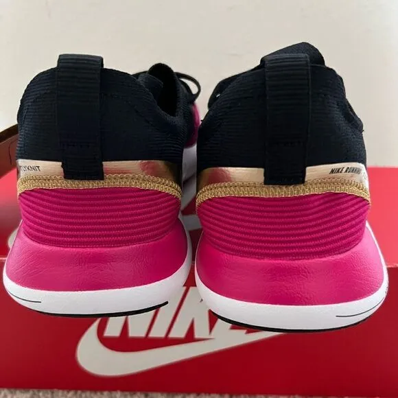 Nike Free RN FK Next Nature Fireberry Pink Gold Shoes