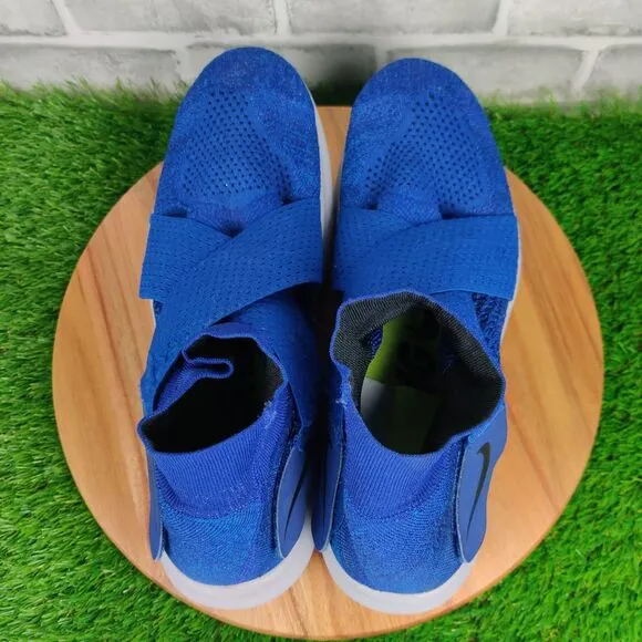 Nike Free RN Motion Flyknit Shoes Mens Size 13 Blue Athletic Sneakers 880845-401