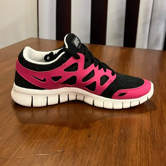 Nike Free Run 2 EXT   Shoes Sneakers 536746 016 new pink grey wool Women Sizes