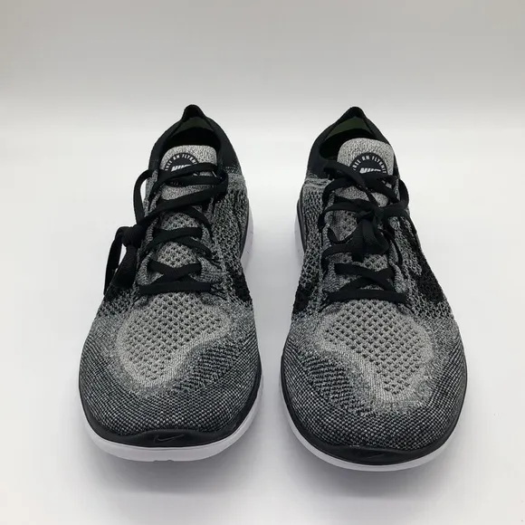 Nike Free Run 2018 942838-101 Grey Black oreo no box