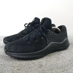 Nike Free TR V8 Mens Size 11 Shoes Athletic Trainers Triple Black AH9395-003