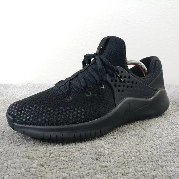 Nike Free TR V8 Mens Size 11 Shoes Athletic Trainers Triple Black AH9395-003