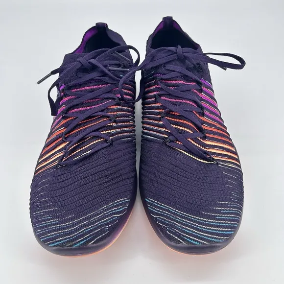 Nike Free Transform Flyknit Shoes Women's Size 11 Grand Purple Peach 833410-500