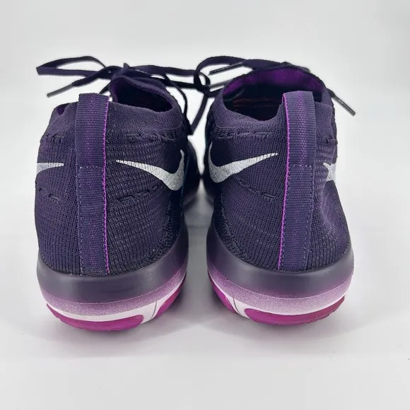 Nike Free Transform Flyknit Shoes Women's Size 11 Grand Purple Peach 833410-500
