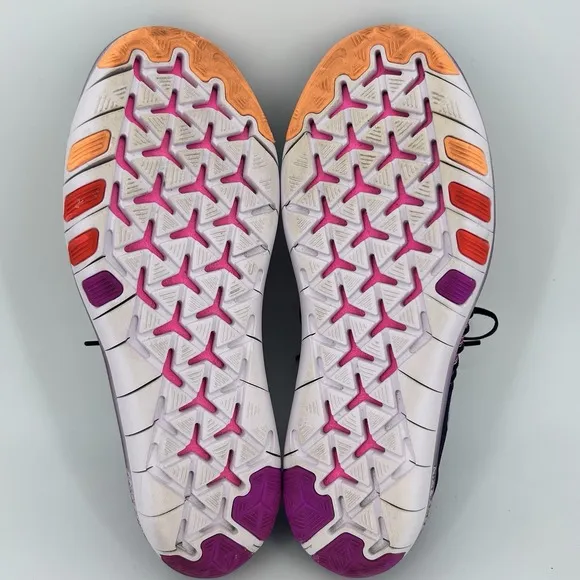 Nike Free Transform Flyknit Shoes Women's Size 11 Grand Purple Peach 833410-500