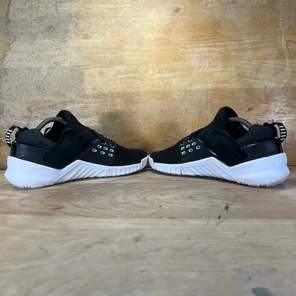Nike Free X Metcon 2 Mens Size 10 Shoes Sneakers Black White AQ8306-004
