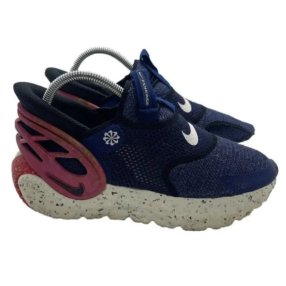 Nike Glide Flyease Men's Sneaker Shoes DJ9816-400 Blue Void Black Sail Size 7.5