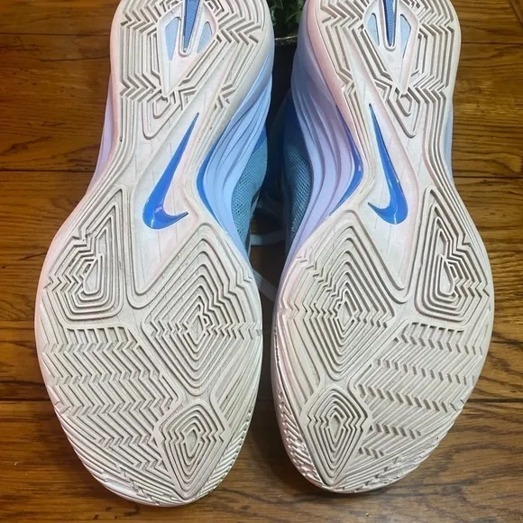 NIKE Hyperdunk TB Blue Basketball Sneakers, Shoes size 8.5 Womens - # 653484-404
