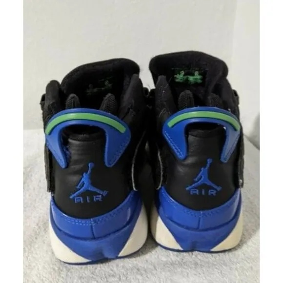 Nike Jordan 6 Rings GS Youth Sz 7 Y Game Royal Lucid Green 323399-039 Shoes