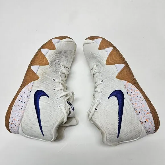 Nike Kyrie Uncle Drew Size 5Y White Blue Basketball Shoes AA2897-100
