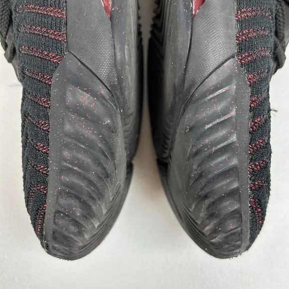 Nike LeBron 16 Fresh‎ Bred 2018 Men's Size 12.5 Black/Red Basketball A02588-002