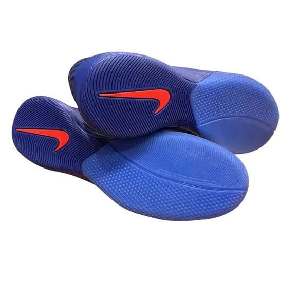 Nike Lunargato Il Indoor/Court Low Soccer Shoes Deep Royal Blue Men's Size‎ 11