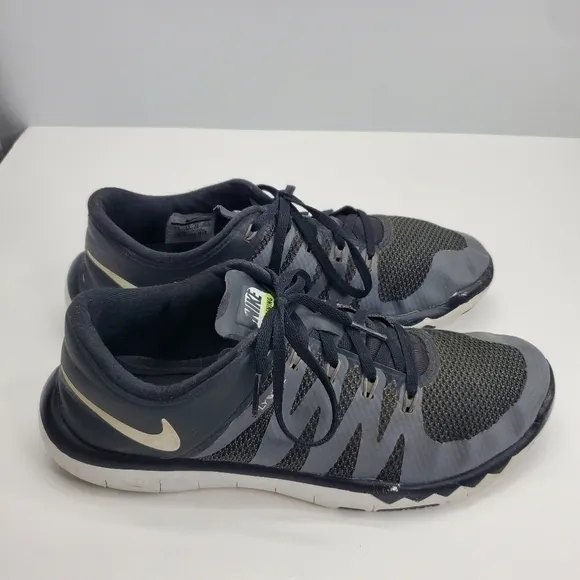 Nike Men's Free Trainer 5.0 Size 9.5 Shoes 719922-010 Black White