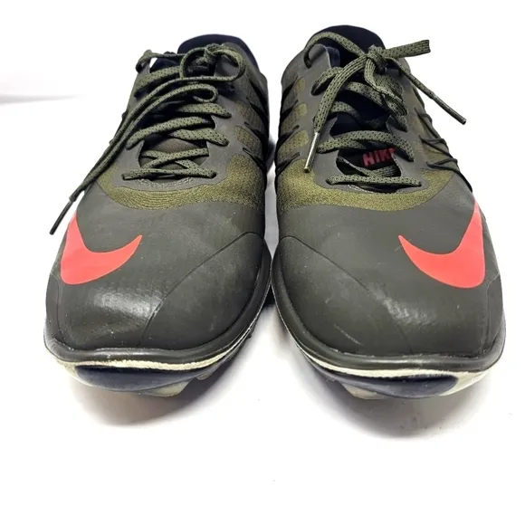 Nike Mens Lunar Control Vapor Golf Shoes Khaki Green 849971-300 US Men's‎ 10.5.