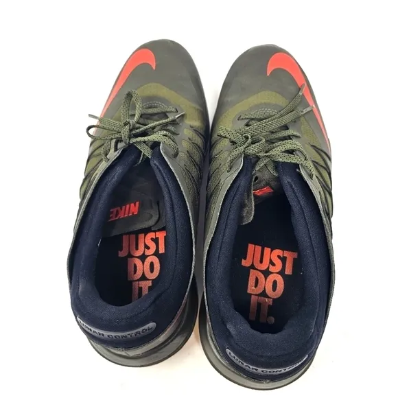 Nike Mens Lunar Control Vapor Golf Shoes Khaki Green 849971-300 US Men's‎ 10.5.