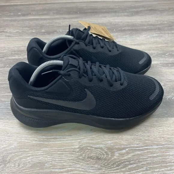 Nike Men's Revolution 7 Wide Running Shoes - Black Off Noir FB8501 001 - Size 9W