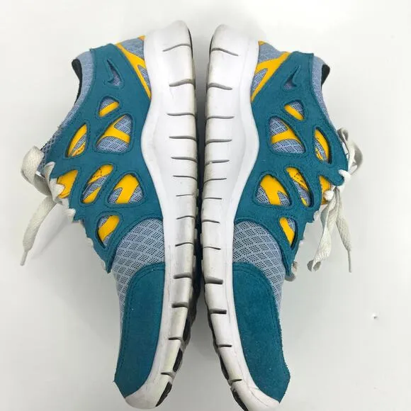 Nike Mens U.S. Size 8 Free Run 2 Cyber Teal Shoes Pre Owned