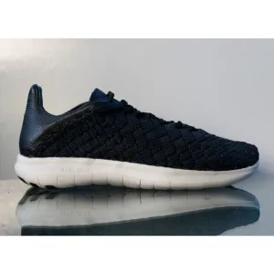 Nike NikeLab Free Inneva Woven Motion Black White 894989-002 Men's Shoes Size 9