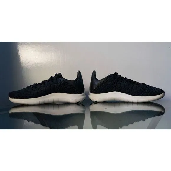 Nike NikeLab Free Inneva Woven Motion Black White 894989-002 Men's Shoes Size 9
