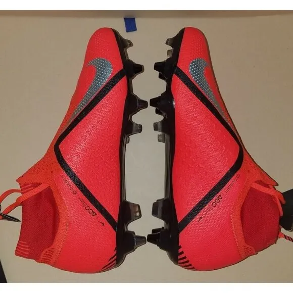 NIKE PHANTOM VISION ELITE SG-PRO ACC ANTI-CLOG SOCCER CLEATS Men's 5 NEW