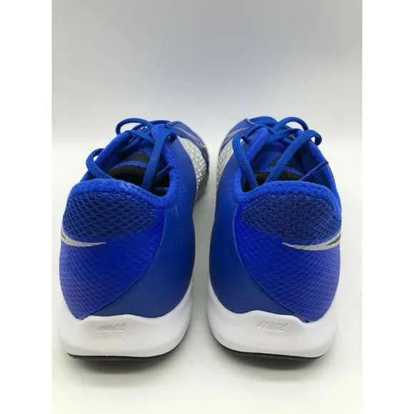 Nike Phantom Vision Indoor Soccer Shoes Blue &amp; Black AR4345-400 Size 5Y NEW