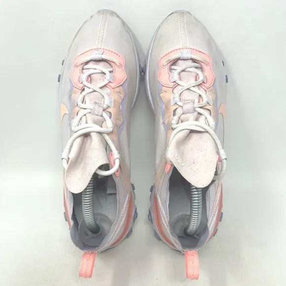 Nike React Element 55 (W) Pale Pink Washed Coral Womens 9.5