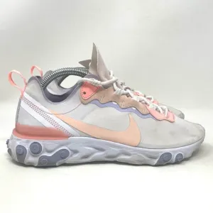 Nike React Element 55 (W) Pale Pink Washed Coral Womens 9.5