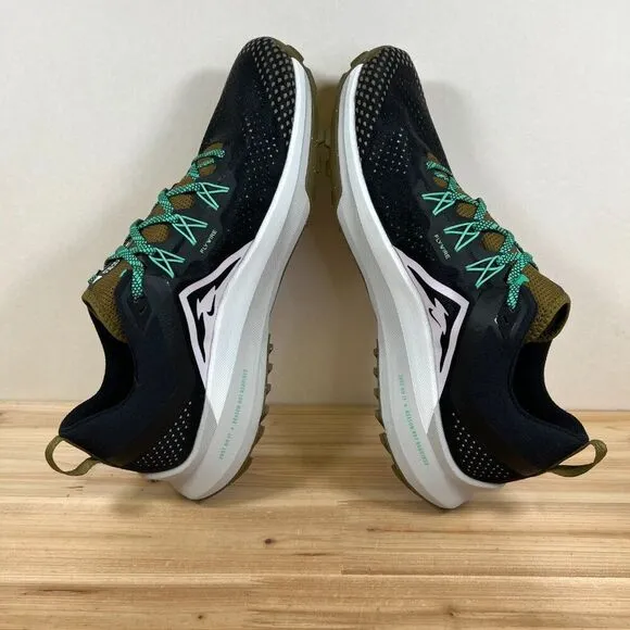 Nike React Pegasus Trail 4 Hiking Running shoes mens 14 Black tan green