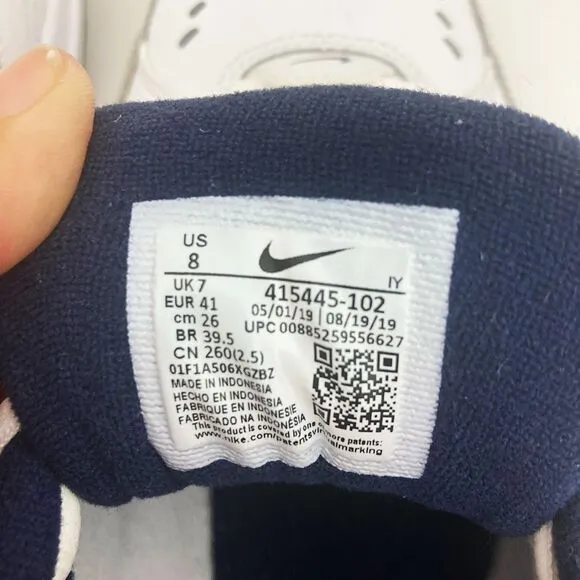 Nike Shoes Men's Athletic Trainers Air Monarch IV Workout Sneaker Comfor Size 8