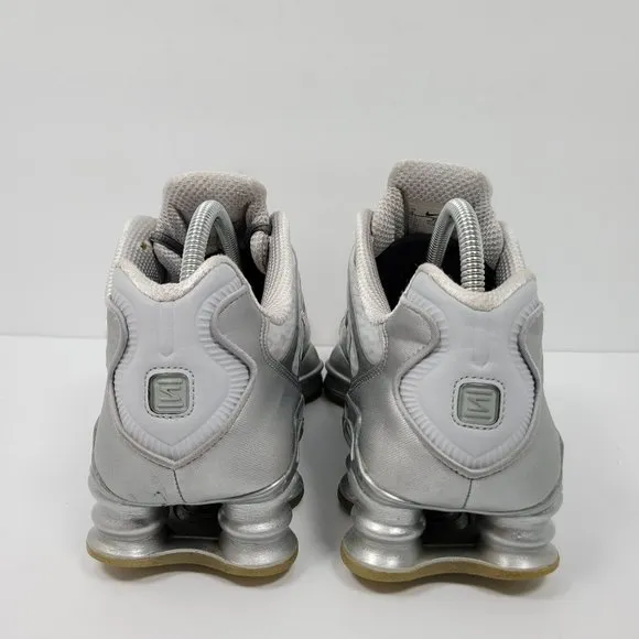 Nike Shox TL Pure Platinum Chrome 2019 Men's Running Shoes AV3595-003 US Size 9