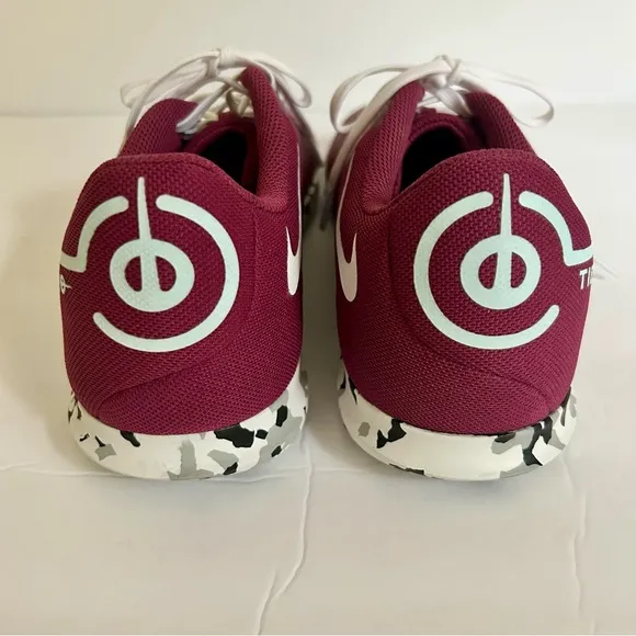 NIKE Tiempo Legend 9 Club IC Low Rosewood Camo Size 8.5 Indoor soccer shoes