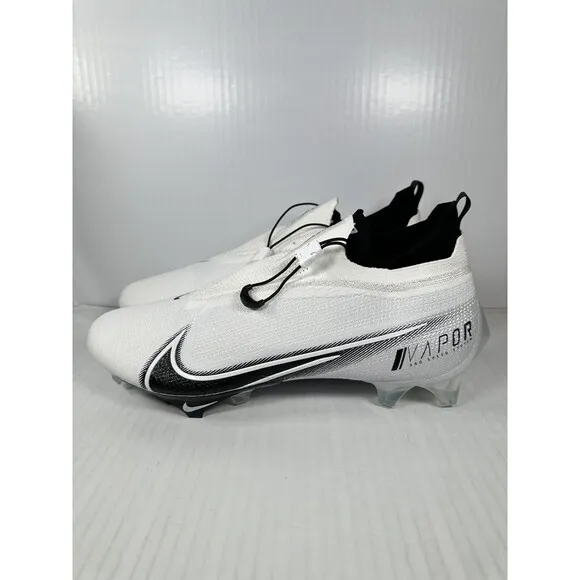 Nike Vapor Edge Elite 360 Flyknit Mens Size 14 Wide Football Cleats CV6317-100