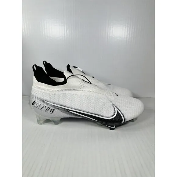 Nike Vapor Edge Elite 360 Flyknit Mens Size 14 Wide Football Cleats CV6317-100
