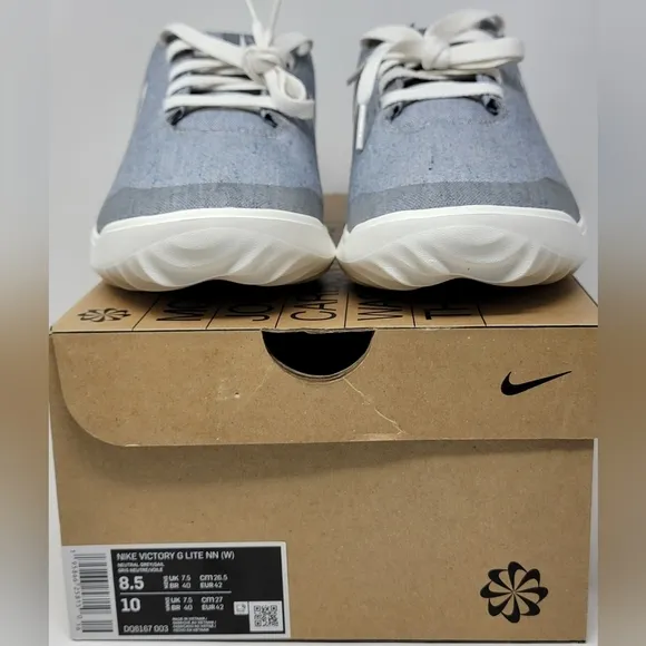 Nike Victory G Lite NN W Spikeless Gray Golf DQ6167-003 Mens Size 8.5 Wide New