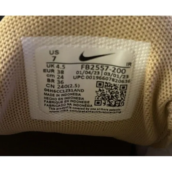 Nike Womens Air Max Plus United In Victory Shoes FB2557-200 Size 7 Brown NEW
