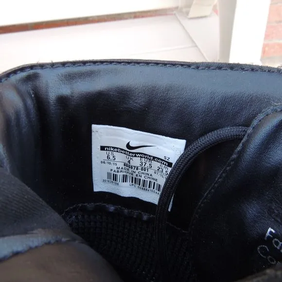 Nike Zoom Kynsi Boots 806978-001 Women's Size 6.5 Black Waterproof