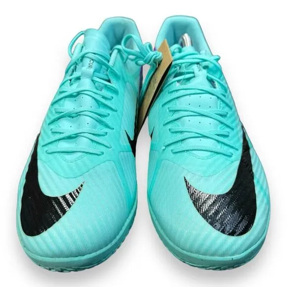 Nike Zoom Vapor 15 Academy IC Men Sz 11 Hyper Turquoise Indoor Soccer DJ5633-300