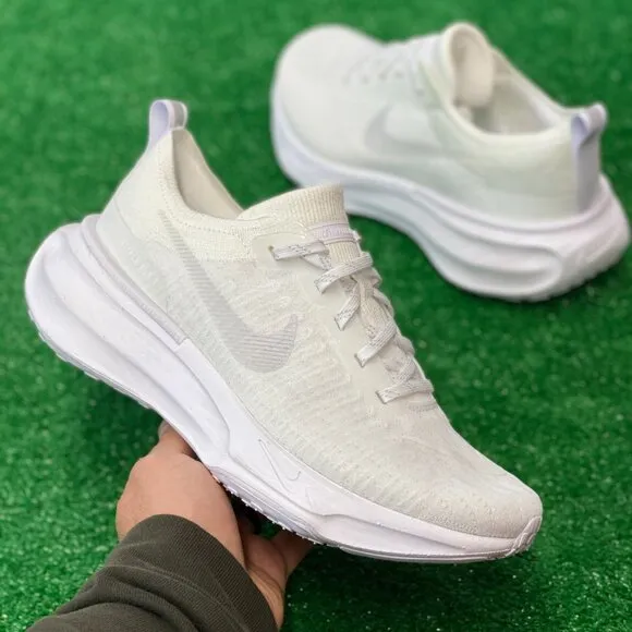Nike ZoomX Invincible 3 Extra Wide Womens Shoes White FN7997-100 VNDS Sz 10