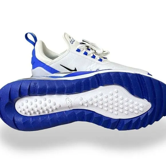 Nike Air Max 270 G Mens Golf Shoes White Racer Blue CK6483-106 size 11.5 No Box