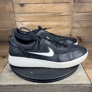 Nike SB Nyjah Free 2 Black Men's Shoes Size 11.5 Athletic Sneakers BV2078-001