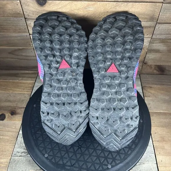 Nike Womens Size 6.5 ACG Zoom Terra Zaherra 'Rush Pink' Lace Up Shoes CQ0076-600