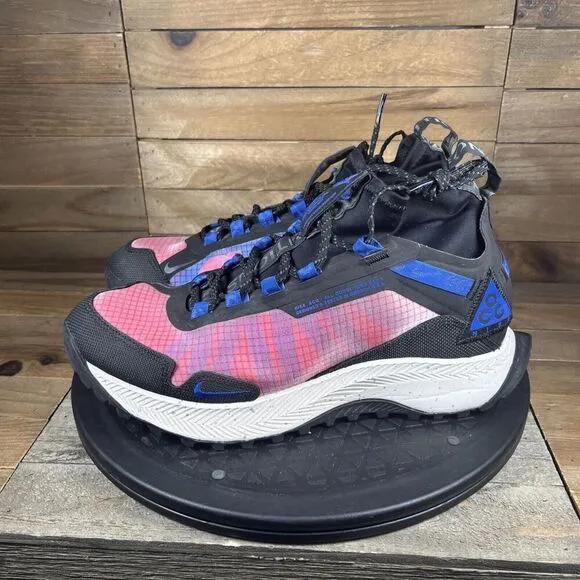 Nike Womens Size 6.5 ACG Zoom Terra Zaherra 'Rush Pink' Lace Up Shoes CQ0076-600