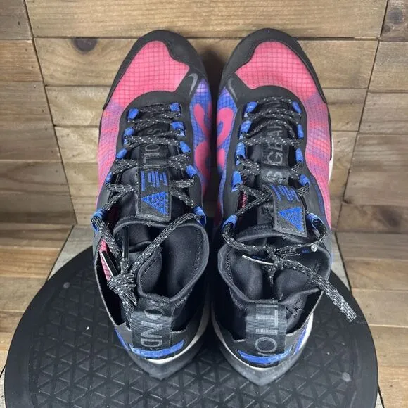 Nike Womens Size 6.5 ACG Zoom Terra Zaherra 'Rush Pink' Lace Up Shoes CQ0076-600